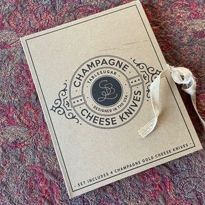 Cheese Knives 4-Piece Set Book Box